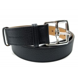 NEUF CEINTURE HERMES ETRIVIERE CUIR GRAINE REVERSIBLE 