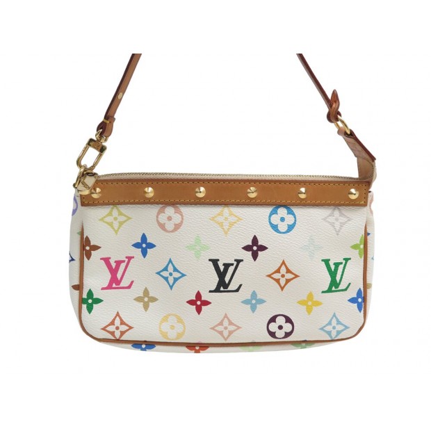 NEUF SAC POCHETTE ACCESSOIRES LOUIS VUITTON TOILE MONOGRAM MURAKAMI POUCH 1300€