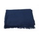 ETOLE HERMES 145 X 200 CM EN CACHEMIRE & LAINE BLEU WOOL CASHMERE SCARF 1200€