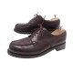 CHAUSSURES JM WESTON DERBY LE GOLF 641 7.5C 41.5 FIN EN CUIR BORDEAUX SHOES 870€