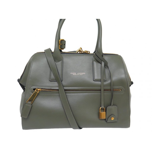 SAC A MAIN MARC JACOBS INCOGNITO CUIR KAKI M0008102 BANDOULIERE HAND BAG 2100€