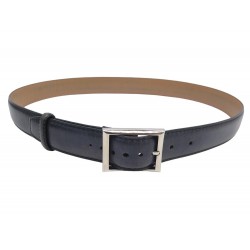 CEINTURE BERLUTI CLASSIC 35MM 12/10 95 CUIR PATINE BLEU MARINE LEATHER BELT 580€