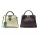 SAC A MAIN FENDI PEEKABOO DEFENDER MEDIUM 8BN307 EN TOILE ECRU ET CUIR 4700€