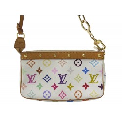 NEUF SAC A MAIN LOUIS VUITTON POCHETTE ACCESSOIRES TOILE MONOGRAM MURAKAMI 1300€