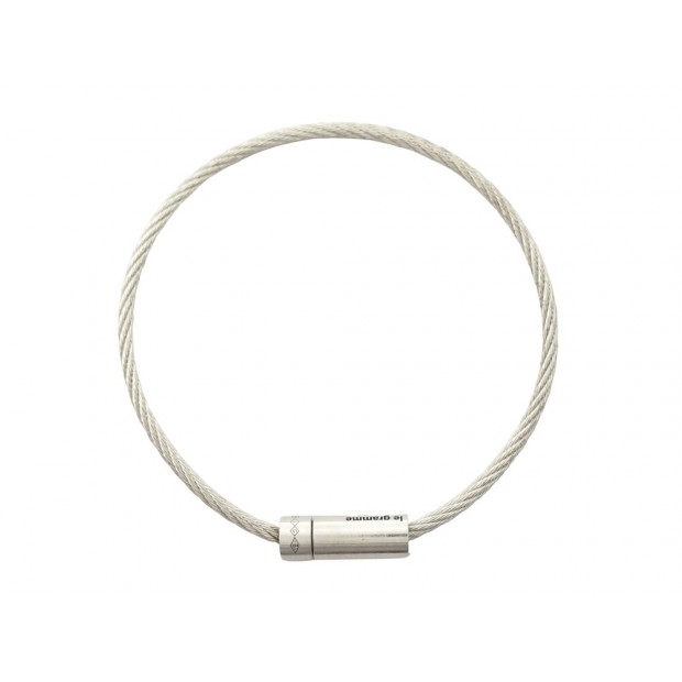 NEUF BRACELET LE GRAMME CABLE LE 7G ARGENT MASSIF 925 19 CM SILVER BANGLE 380€