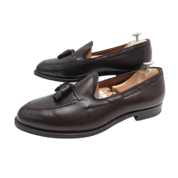 CHAUSSURES ALDEN POUR BERTEIL ICON 10.5 US 43.5 MOCASSINS A PAMPILLES SHOES 850€