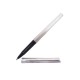 STYLO BILLE ST DUPONT MOTIF CHEVRON EN ARGENT MASSIF 925 SILVER ROLLERBALL PEN