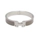 NEUF BRACELET HERMES CLIC H EMAIL MARRON GLACE H700001FP19GM 19CM BANGLE 640€