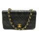 VINTAGE SAC A MAIN CHANEL MINI TIMELESS EN CUIR MATELASSE BANDOULIERE BAG 4700€