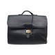 VINTAGE SACOCHE HERMES SAC A DEPECHES 2 SOUFFLETS EN CUIR TOGO NOIR BAG 6100€