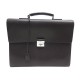 SACOCHE ST DUPONT 3 SOUFFLETS CARTABLE EN CUIR MARRON BROWN BRIEFCASE BAG 1650€