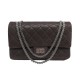 SAC A MAIN CHANEL 2.55 GRAND JUMBO CUIR IRIDESCENT BANDOULIERE HAND BAG 11100€