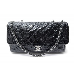 NEUF SAC A MAIN CHANEL TIMELESS COCO JUMBO EN CUIR VERNI A49748 SYMBOLES 4900€