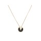 NEUF COLLIER CARTIER AMULETTE XS 38-41 OR JAUNE ONYX ET DIAMANT CRB3047200 2180€