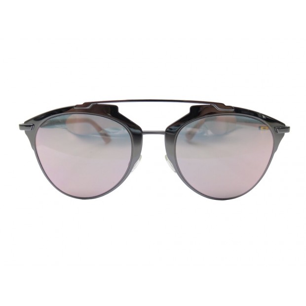 NEUF LUNETTES DE SOLEIL CHRISTIAN DIOR REFLECTED XY20J NOIR ROSE SUNGLASSES 430€