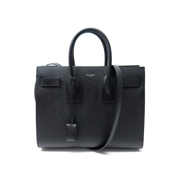 SAC A MAIN SAINT LAURENT DE JOUR SMALL 378299 CUIR GRAINE BANDOULIERE BAG 2700€