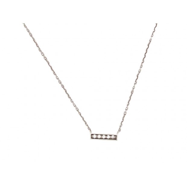 COLLIER VANRYCKE MEDELLIN 5 DIAMANT 0.02CT CM6B1-01 40-42 OR BLANC NECKLACE 620€