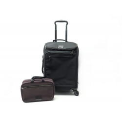 NEUF LOT TUMI VALISE CABINE CONTINENTAL + POCHETTE MADELINE SUITCASE POUCH 1050€