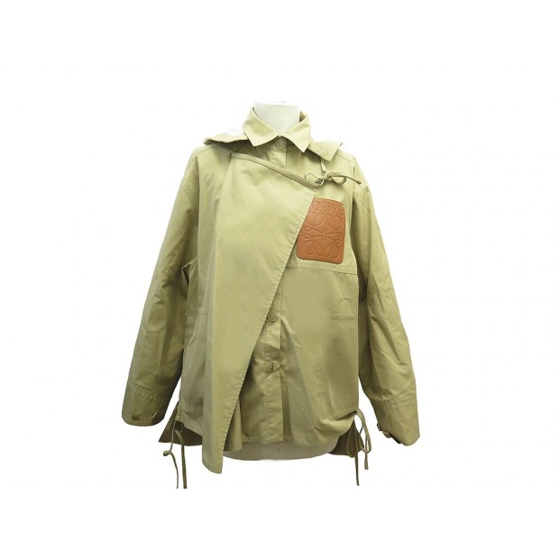 MANTEAU LOEWE PARKA A CAPUCHE S540Y02X10 VESTE BLOUSON M 40 BEIGE CAP COAT 2100€