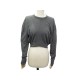 PULL LOUIS VUITTON TAILLE 38 M LAINE ET SOIE ANTHRACITE WOOL SILK SWEAT 2000€