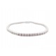 NEUF BRACELET CARTIER LANIERE TENNIS OR BLANC 18K 62 DIAMANTS 1.56CT 16CM BANGLE