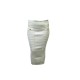 NEUF JUPE BALMAIN LONGUE LD022KE10 XS 34 SYNTHETIQUE BLANC CREME NEW SKIRT 826€