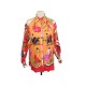 CHEMISIER HERMES CARRE FOULARD PLAZA DE TOROS 40 M CHEMISE EN SOIE SKIRT 3000€