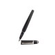 STYLO BILLE CARTIER DIABOLO EN RESINE NOIR BOITE BLACK RESIN ROLLERBALL PEN 485€