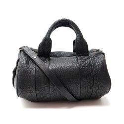 SAC A MAIN ALEXANDER WANG ROCCO 45188731 BANDOULIERE CUIR NOIR BAG PURSE 1100€