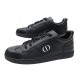 NEUF CHAUSSURES BASKETS CHRISTIAN DIOR D-BEE 38 CUIR NOIR SNEAKERS SHOES 900€