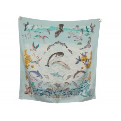 FOULARD HERMES LA VIE PRECIEUSE DE LA MEDITERRANEE CARRE 90 SOIE SILK SCARF 495€