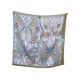 NEUF FOULARD HERMES LES AILES DE LA SOIE CARRE 90 CM NEW SILK SCARF 495€