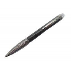 NEUF STYLO BILLE MONTBLANC STARWALKER ULTIMATE CARBONE MB109367 + ETUI PEN 695€