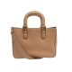 NEUF SAC A MAIN FENDI 8BH367 CABAS GLORIA CUIR BEIGE BANDOULIERE HAND BAG 2500€