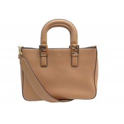 NEUF SAC A MAIN FENDI 8BH367 CABAS GLORIA CUIR BEIGE BANDOULIERE HAND BAG 2500€