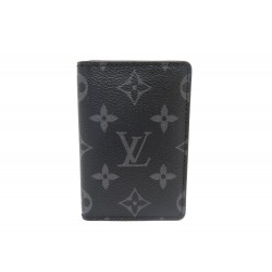 NEUF PORTE CARTES LOUIS VUITTON ORGANIZER DE POCHE MONOGRAM ECLIPSE CARDS 330€