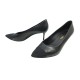 CHAUSSURES CHANEL G31984 40 ESCARPINS EN CUIR NOIR LEATHER BLACK SHOES 850€