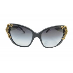 LUNETTES DE SOLEIL DOLCE & GABBANA SILICIAN BAROQUE DG4167 NOIR SUNGLASSES 350€