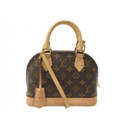 SAC A MAIN LOUIS VUITTON ALMA BB TOILE MONOGRAM M53152 BANDOULIERE HANDBAG 1550€