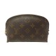 NEUF TROUSSE LOUIS VUITTON POCHETTE COSMETIQUE PM M47515 TOILE MARRON POUCH 465€