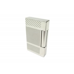 BRIQUET ST DUPONT INITIAL DIAGONAL ACIER PALLADIE STEEL PALLADIUM LIGHTER 550€