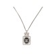 NEUF COLLIER CHANEL PENDENTIF BOUTEILLE FLACON PARFUM STRASS 60 CM NECKLACE 950€