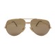 VINTAGE MONTURE LUNETTES CARTIER VENDOME LOUIS TRINITY PLAQUE OR SUNGLASSES 970€