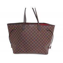 SAC A MAIN LOUIS VUITTON NEVERFULL GM TOILE DAMIER EBENE N41357 HANDBAG 1550€