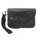 SAC POCHETTE CHRISTIAN DIOR SADDLE HOMME CUIR GRAINE LEATHER POUCH CLUTCH 1900€