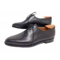 CHAUSSURES BERLUTI ONE CUT RICHELIEU 11 45 CUIR NOIR EMBAUCHOIRS SHOES 2225€