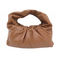 NEUF SAC A MAIN BOTTEGA VENETA THE SHOULDER POUCH CUIR CAMEL NEW HAND BAG 2900€