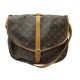 VINTAGE SAC A MAIN LOUIS VUITTON SAUMUR GM 35 TOILE MONOGRAM PURSE HANDBAG 1460€