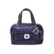 SAC A MAIN CHRISTIAN DIOR CHARMING LOCK CANNAGE NYLON VIOLET HANDBAG PURSE 1800€