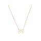 NEUF COLLIER CHAUMET JEUX DE LIENS 082930 36-40 DIAMANT NACRE OR ROSE 18K 1780€